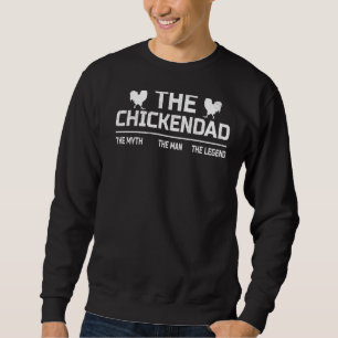 Manar Kycklingen Pappa Pet Chicken Pappa Pappor Da Lång Ärmad Tröja
