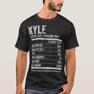 Manar Kyle Nutrition Personlig NameFunny Namn Fa T Shirt