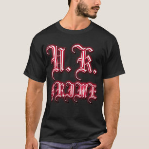 manar kyler mörk för plats för UK-SMUTSmusik T-shirt