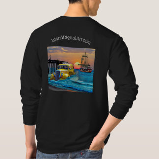 Manar L/S T-Shirt med bilden IslandDigitalArt.com