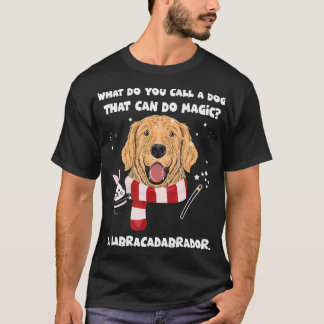 Manar Labracadabrador Funny Labrador Retriever Mag T Shirt