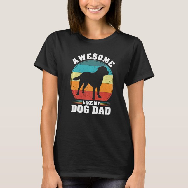 Manar Labrador Hund Labrador Retriever Lab Hund Pa T Shirt (Framsida)