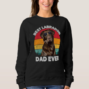 Manar Labrador Pappa Vintage Brown Chocolate Lab P T Shirt