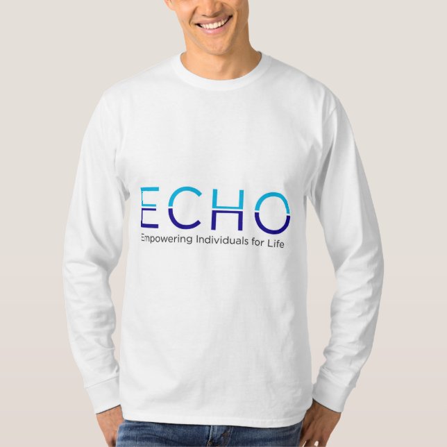 Manar Långärmad Shirt ECHO-Logotyp T (Framsida)