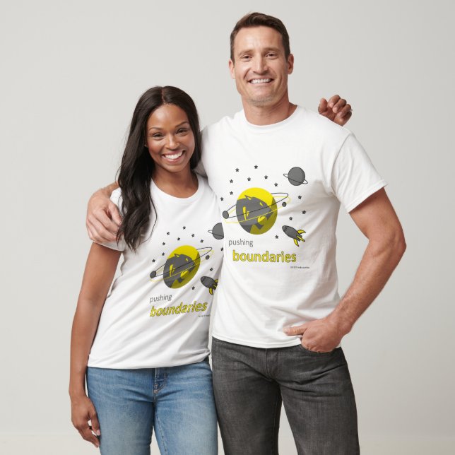 manar långärmad Tshirt - push boundries T-shirt (Unisex)