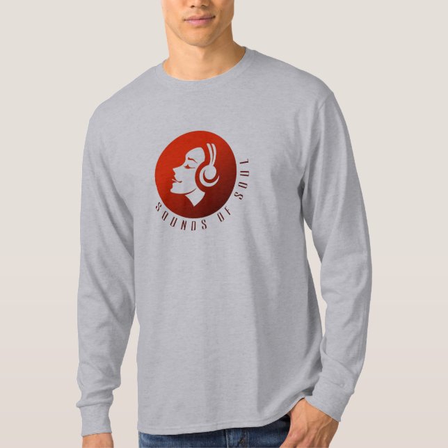 MANAR LÅNGÄRMAD W/LOGO T SHIRT (Framsida)