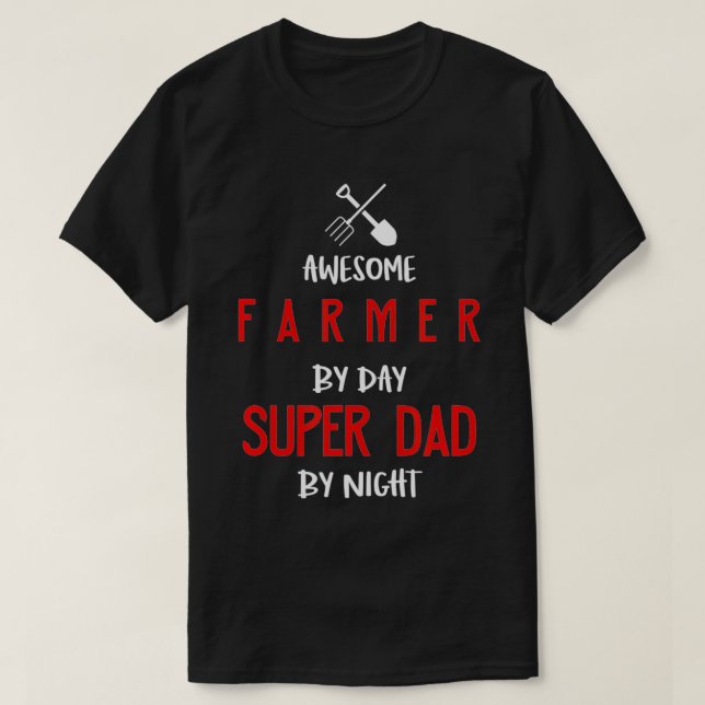 Manar lantbrukare Tee Fantastisk per dag, Toppen B (Design framsida)