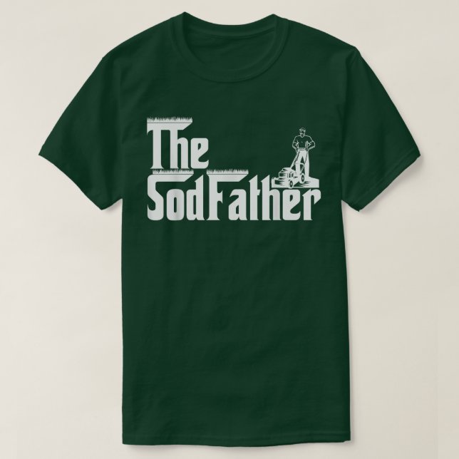 Manar Lantgården Sodfather Manar Grass cut T Shirt (Design framsida)