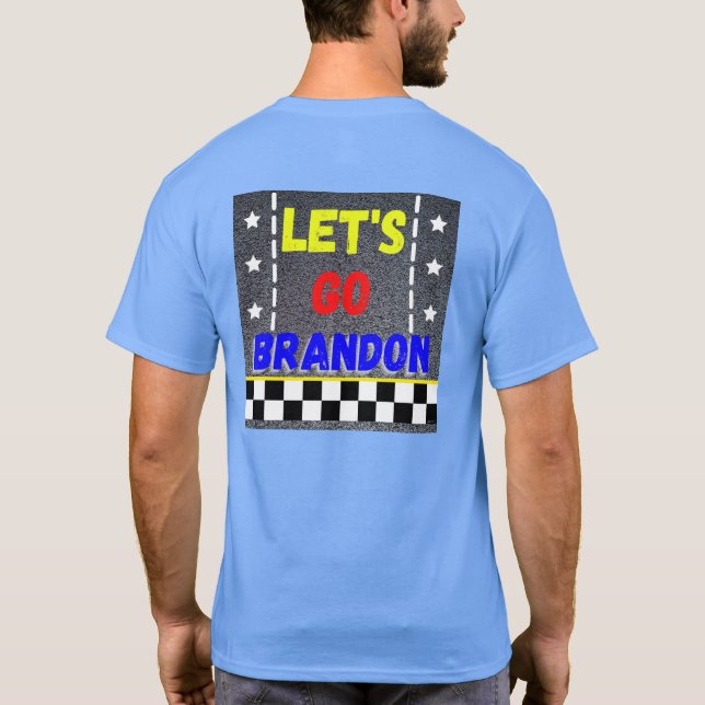 Manar Låt oss Go Brandon T-Shirt (Baksida)