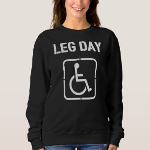 Manar Leg Day Handicap Workout and Gym T Shirt