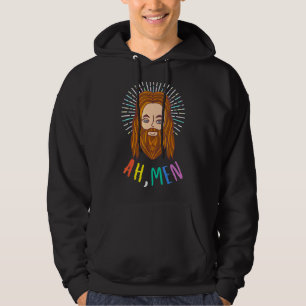 Manar Lgbt Gay pride Jesus Rainbow Flagga Christia Hoodie