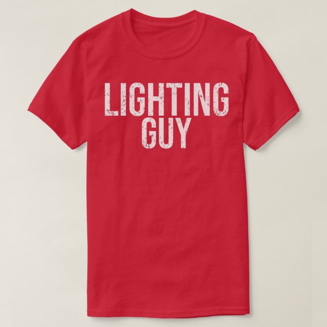 Manar Lighting Guy Lighting Designer Theater Gift T Shirt (Design framsida)