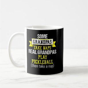 Manar Lite Grandpas Nap Funny Pickleball Quote 234 Kaffemugg