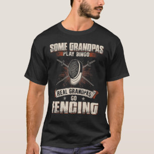 Manar Lite Grandpas Play Bingo Real Grandpas Go Fe T Shirt
