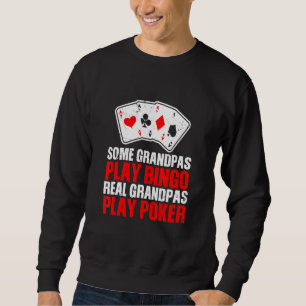 Manar Lite Grandpas Play Bingo Real Grandpas Play  Lång Ärmad Tröja