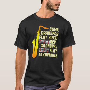 Manar Lite Grandpas Play Bingo Real Grandpas Play  T Shirt
