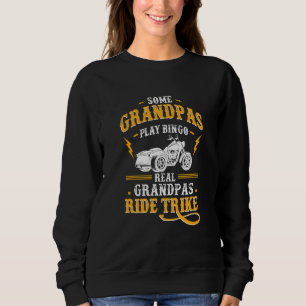 Manar Lite Grandpas Play Bingo Real Grandpas Ride T Shirt