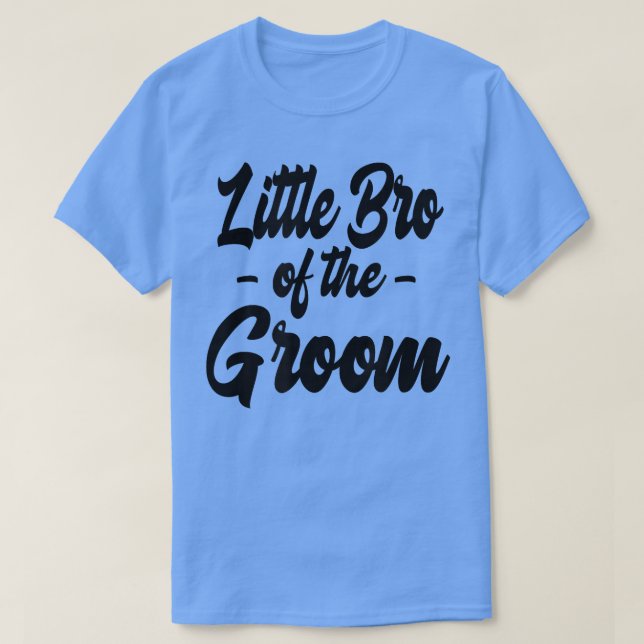 Manar Little Bro från Groom Bachelor Matching Gro T Shirt (Design framsida)