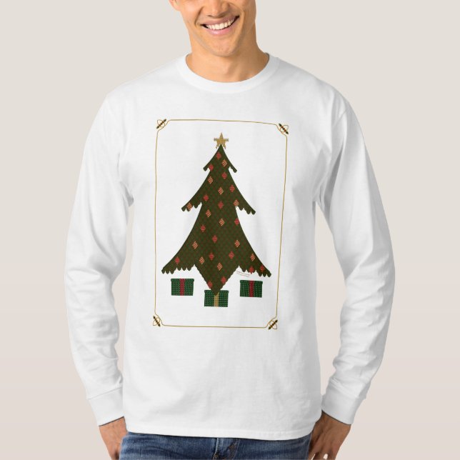 Manar ljusskjortan med avslutande julklapp tee (Framsida)