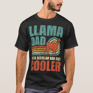 Manar Llama Pappa som ett vanligt Pappa, men koler T Shirt