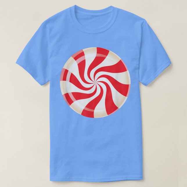 Manar lollipop candy cane lollipop peppermint t shirt (Design framsida)