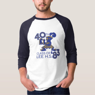 Manar Long-Sleeve T-Shirt - Fullt Logotyp - vit/ma