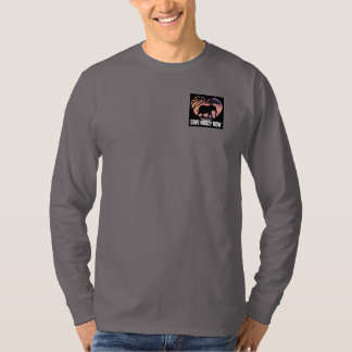 Manar Long Sleved Shirt med Pocket Stil Logotyp T Shirt