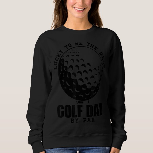 Manar Lucky är det bästa Golf-gam i Pappa. T Shirt (Framsida)