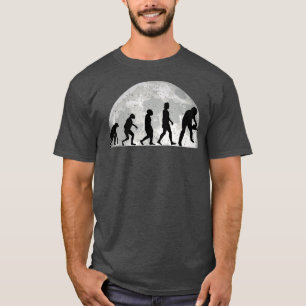Manar Lumberjack Evolution Måne Forester Chainszaw T Shirt