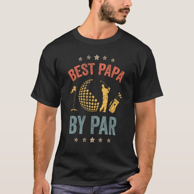 Manar Lusnyj bästa Pappa per Fars dag Golf Gran T Shirt (Framsida)