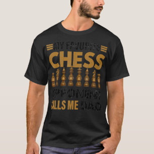 Manar Lusnyj min schackmotståndare kallar mig Papp T Shirt