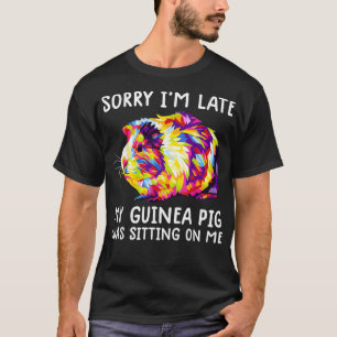 Manar lustig guinea gris-skjorta: Guinea gris satt T Shirt
