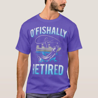 Manar Lustigt uttröttat fisketrutin för uttröttat T Shirt