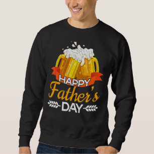 Manar Lycklig Far S Day Beer Drinking Pappa Lång Ärmad Tröja
