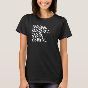 Manar Lycklig Fars dag Dada pappa Pappa Bruh T Shirt