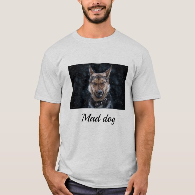 Manar Mad Hund t-shirt (Framsida)