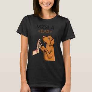 Manar Magyar Vizsla Hund Pappa T Shirt