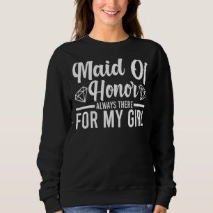 Manar Maid of honor alltid, där Bride Team T Shirt