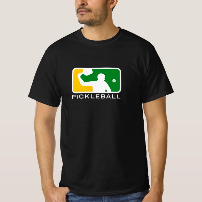 Manar Major Pickleball T-shirt (svart) (Framsida)