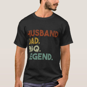 Manar Make BBQ Legend Vintage BBQ Grilling Pappa T Shirt