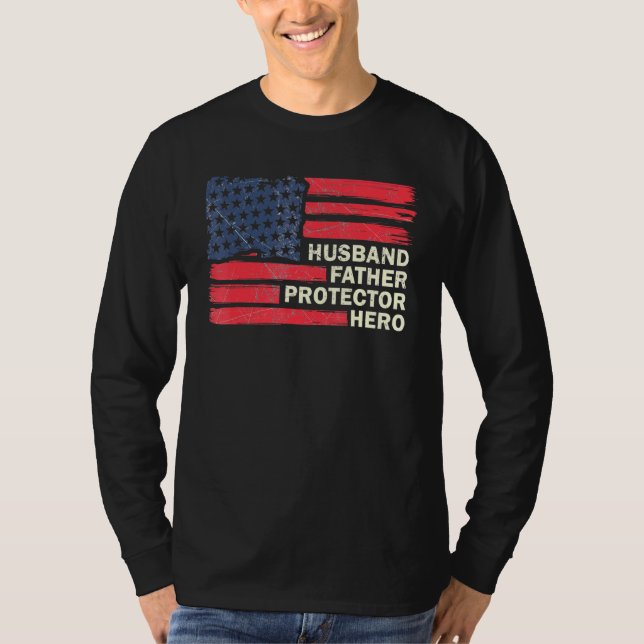 Manar Make Far Protector Hero - Fars dag F T Shirt (Framsida)
