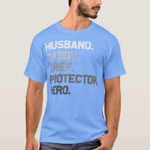 Manar Make pappa CHIEF Protector Hero Funny Fath T Shirt