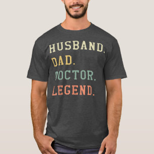 Manar Make Pappa Doktor Legend Retro Physician Med T Shirt