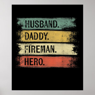 Manar Make pappa Fireman Hero Firefighter Poster