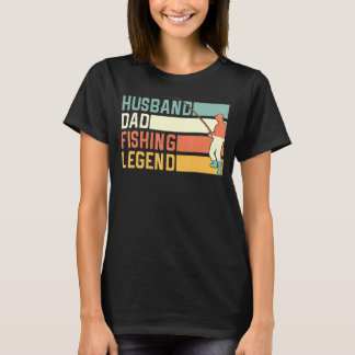Manar Make Pappa fisketypen Legend Fisherman Vinta T Shirt