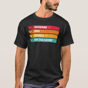 Manar Make Pappa Gamer Mina Valentine Funny Valent T Shirt