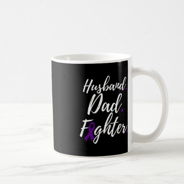 Manar Make Pappa Kamp mot cancer i pankreascancer Kaffemugg (Höger)