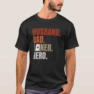Manar Make Pappa Loner Hero för er Euchre Husban T Shirt