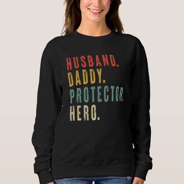 Manar Make Pappa Protector Hero Fars dag Vi T Shirt (Framsida)