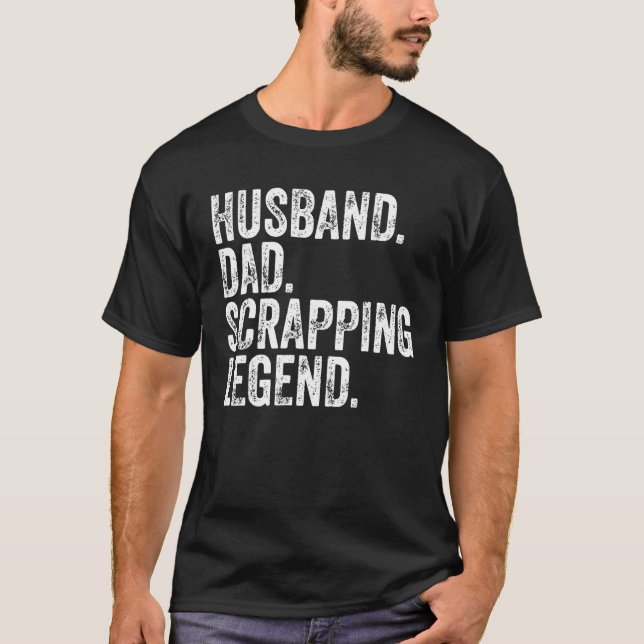 Manar Make Pappa skrotning av Legend Shirt Funny F T (Framsida)